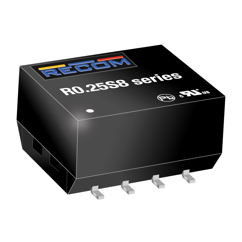 All Parts Power Products Voltage Converters, Inverters, Transformers DC-DC Converters R0.25S8-3.309 by Recom Power